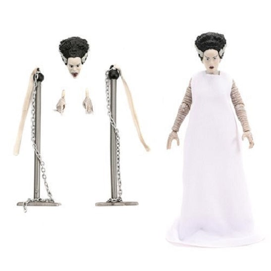 Monstruos Clásicos – Novia de Frankenstein Figura de Acción de 6 Pulgadas (UPC: 801310319604)