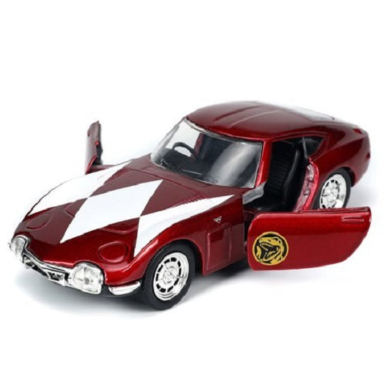 Mighty Morphin Power Rangers – Toyota 2000 GT & Red Ranger Nano Figure (UPC: 801310330746)