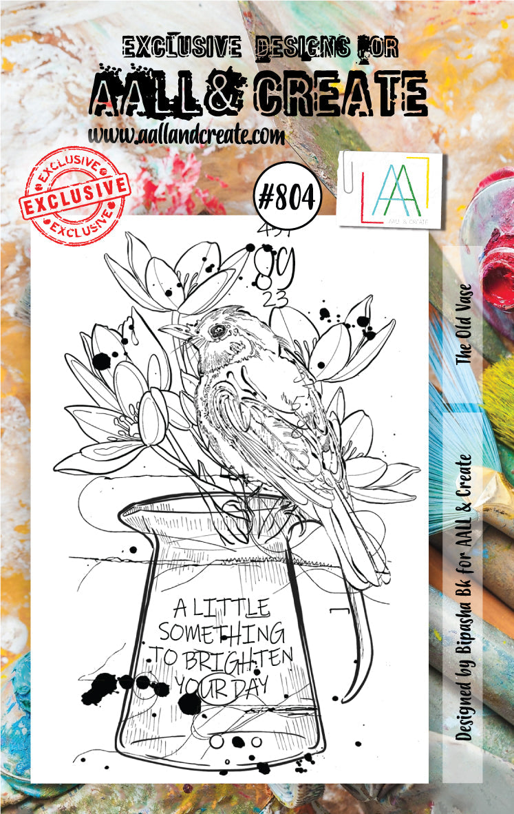 AALL and Create Stamp Set - 804 - The Old Vase-1