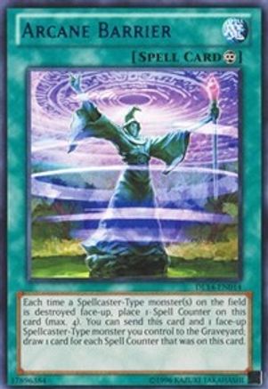 Arcane Barrier (Blue) (DL14-EN014) - Duelist League Promo Unlimited