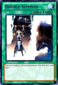 Double Summon (Blue) (DL17-EN017) - Duelist League Promo Unlimited-1