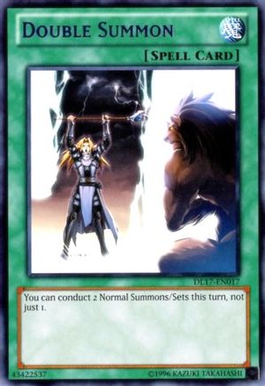 Double Summon (Purple) (DL17-EN017) - Duelist League Promo Unlimited-1