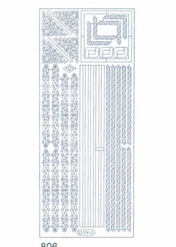 Deco Stickers - Borders & Corners-1