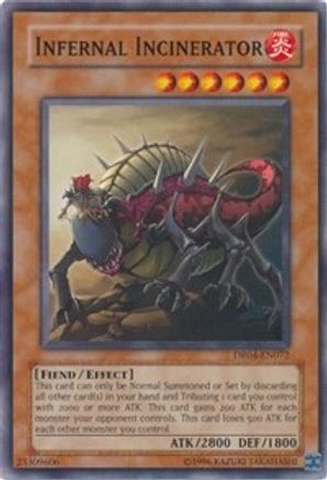 Infernal Incinerator (DR04-EN072) - Dark Revelation Volume 4 Unlimited-1