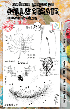 AALL and Create Stamp Set - 806 - Fallen Leaves-1