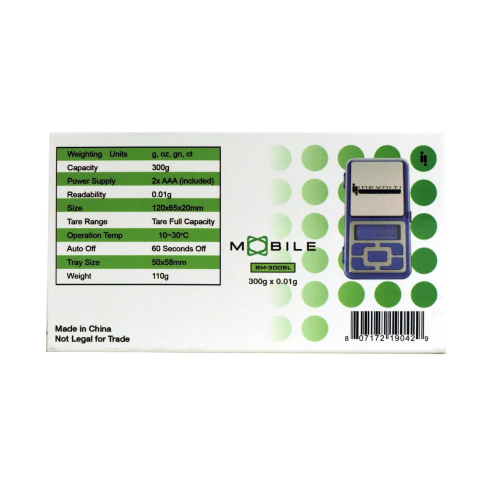 Infiniti Mobile BM-300 Digital Scale (Green)