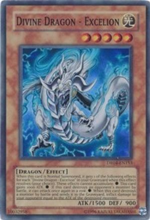 Divine Dragon - Excelion (DR04-EN153) - Dark Revelation Volume 4 Unlimited-1