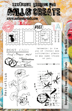 AALL and Create Stamp Set - 807 - Write Me Back-1