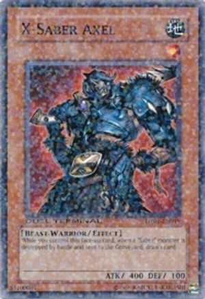 X-Saber Axel (DT01-EN019) - Duel Terminal 1 Limited-1