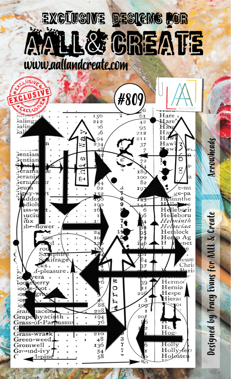 AALL and Create Stamp Set - 809 - Arrowheads-1