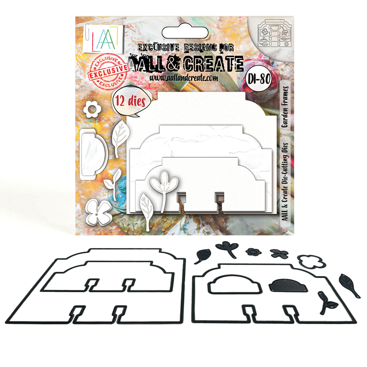 AALL and Create - Die-Cutting Die Set - Garden Frames-1