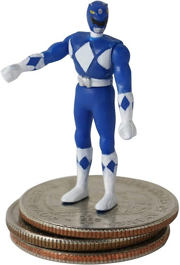 World’s Smallest – Power Rangers Azules Micro Figuras de Acción (UPC: 810010990389)