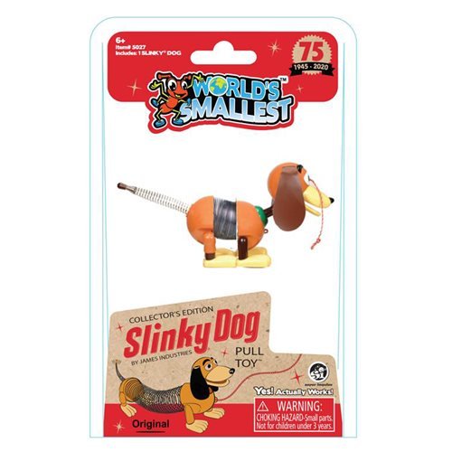 World’s Smallest – Slinky Dog Mini Figure (UPC: 810010990914)