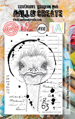 AALL and Create Stamp Set - 810 - Ostrich-1