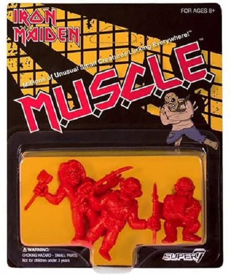 Iron Maiden M.U.S.C.L.E. Mini-Figures – Red 3-Pack (UPC: 811169030698)