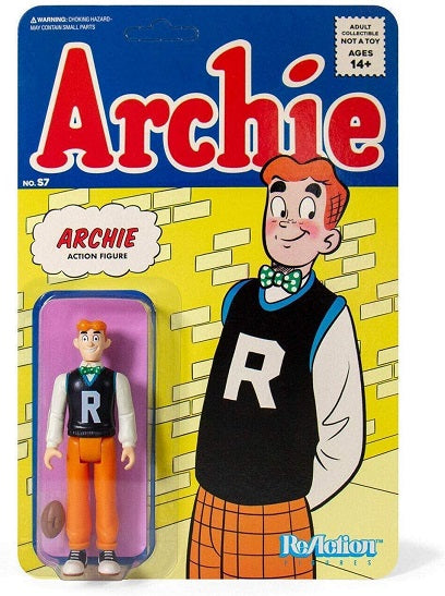 Super7 Archie ReAction Archie Andrews Action Figure 3.75" (UPC: 811169038656)