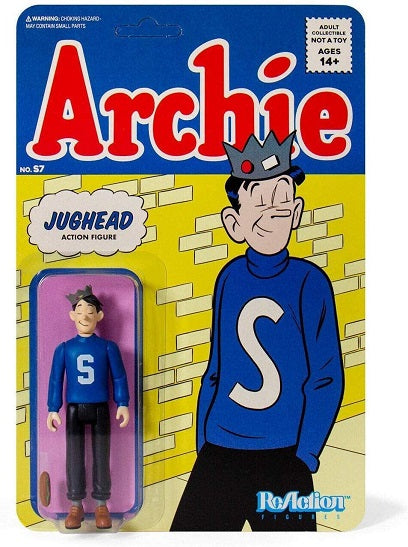 Super7 Archie ReAction Jughead Action Figure 3.75" (UPC: 811169038663)