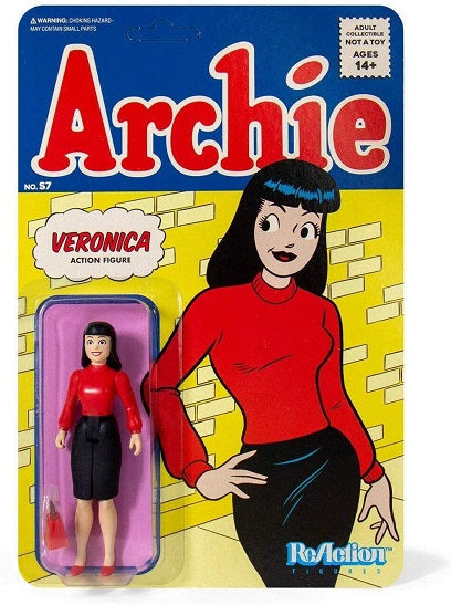 Super7 Archie ReAction Veronica Action Figure 3.75" (UPC: 811169038670)