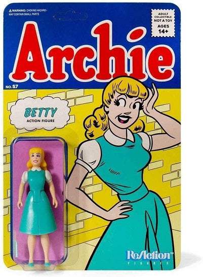 Super7 Archie ReAction Wave 1 - Betty Action Figure 3.75" (UPC: 811169038687)