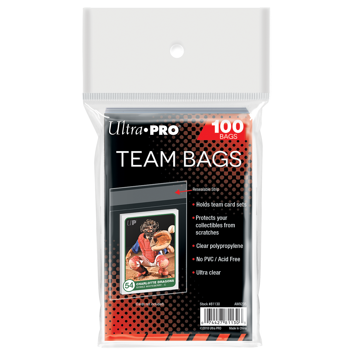 Ultra Pro - Team Set Bags - 100ct-1