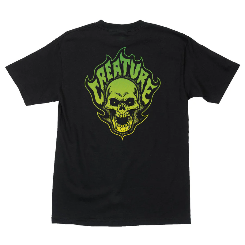 Creature 'Bonehead' Tee - Black-2