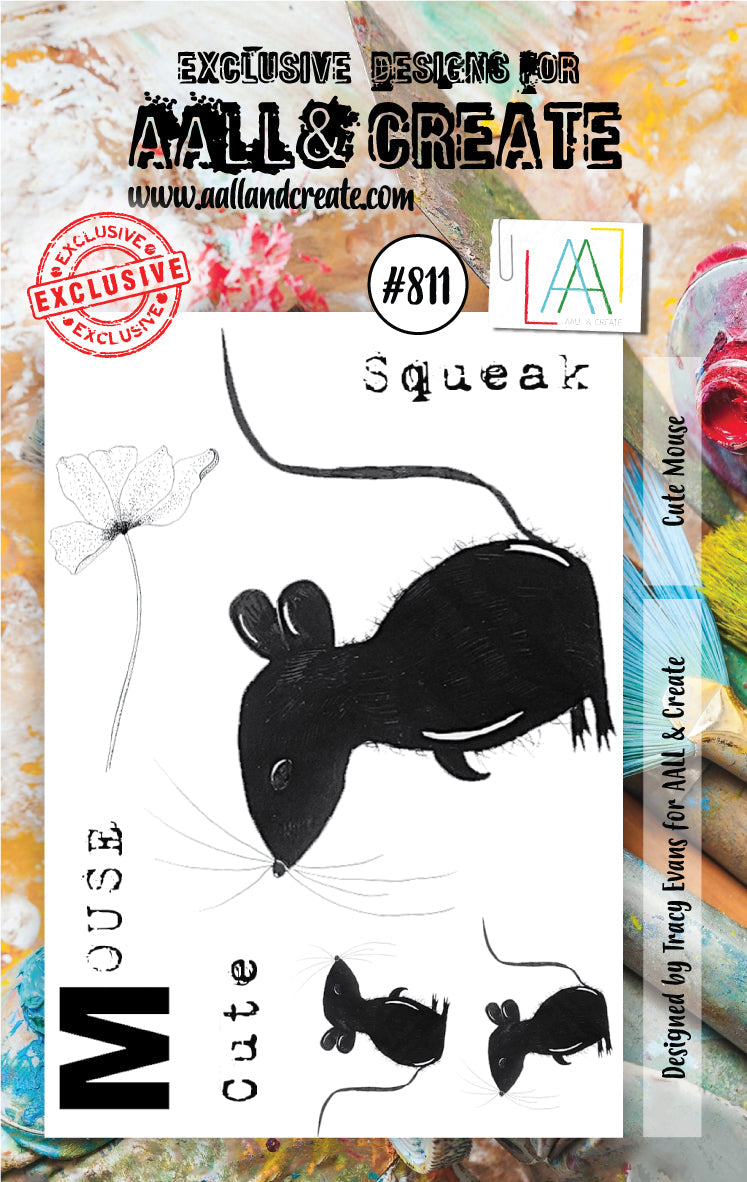 AALL and Create Stamp Set - 811 - Cute Mouse-1
