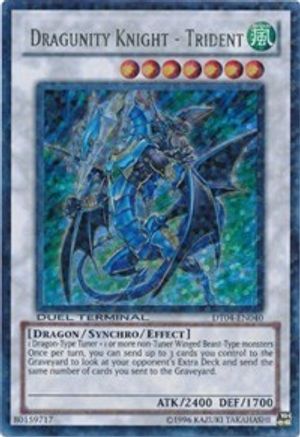 Dragunity Knight - Trident (DT04-EN040) - Duel Terminal 4 Limited-1