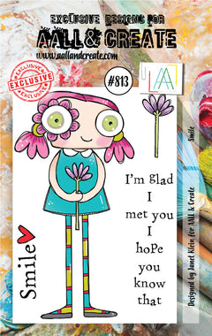 AALL and Create Stamp Set - 813 - Smile-1
