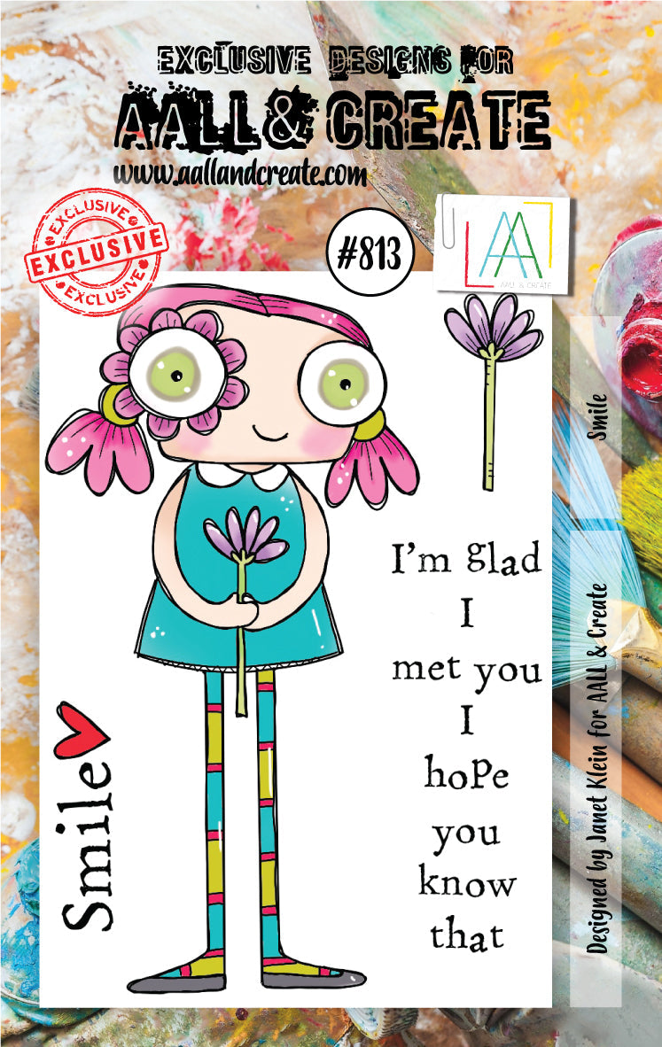 AALL and Create Stamp Set - 813 - Smile-1