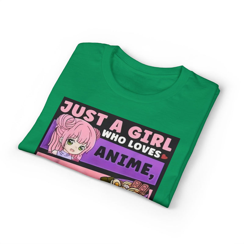 "Just a Girl Who Loves Anime Ramen and Sketching" T-Shirt-40