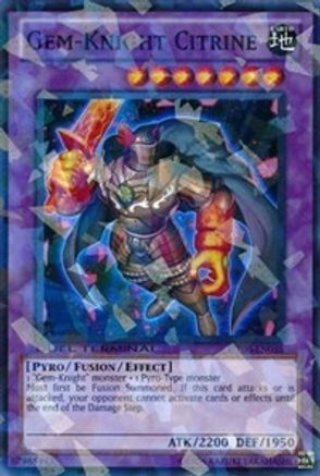 Gem-Knight Citrine (DT06-EN035) - Duel Terminal 6 Limited-1