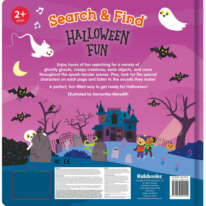 Search & Find: Halloween (30-Button Sound Book)-2