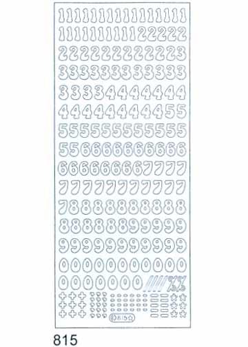 Deco Stickers - Numbers-1