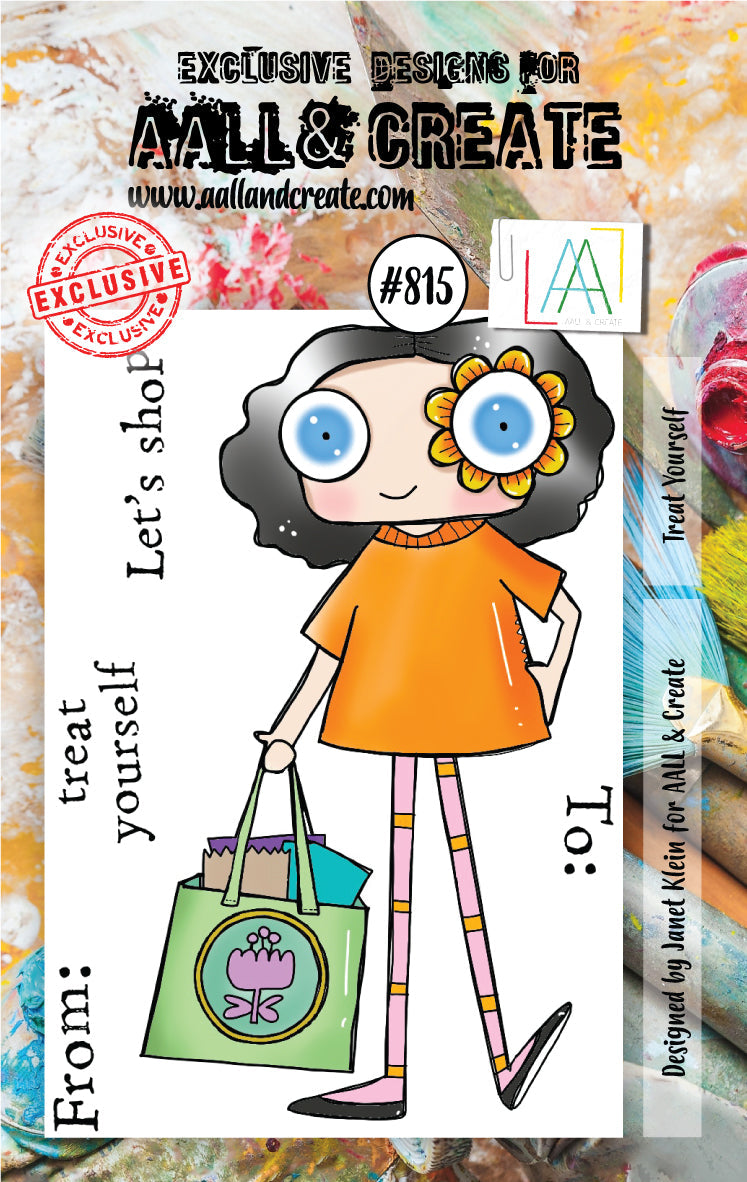 AALL and Create Stamp Set - 815 - Treat Yourself-1