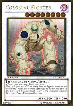 Colossal Fighter (PGLD-EN043) - Premium Gold 1st Edition-1