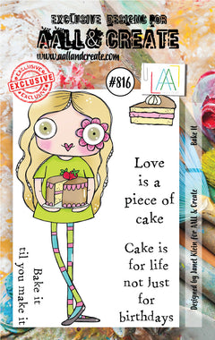 AALL and Create Stamp Set - 816 - Bake It-1