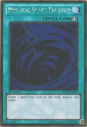 Mystical Space Typhoon (PGLD-EN079) - Premium Gold Unlimited-1