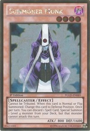 Summoner Monk (PGLD-EN089) - Premium Gold Unlimited-1