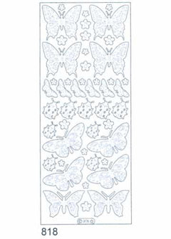 Deco Stickers - Butterflies/ Ladybugs-1