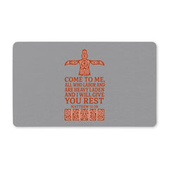 Inspirational Polyester Doormat-1