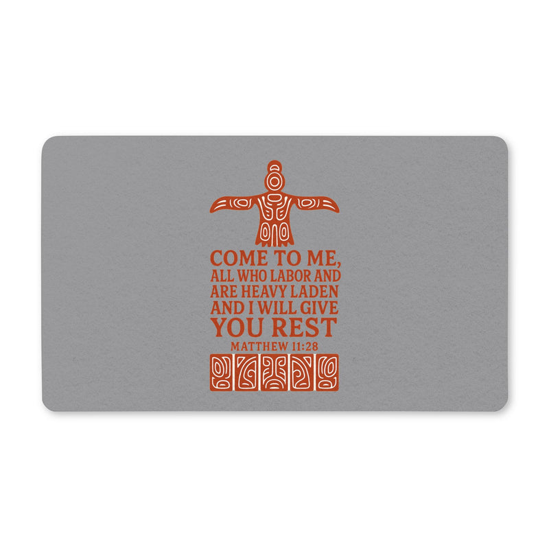 Inspirational Polyester Doormat-1