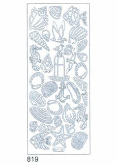 Deco Stickers - Sea Shells-1