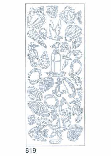 Deco Stickers - Sea Shells-1