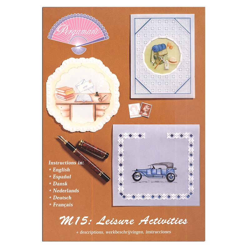Pergamano Pattern Booklet M15 Leisure Activities-1