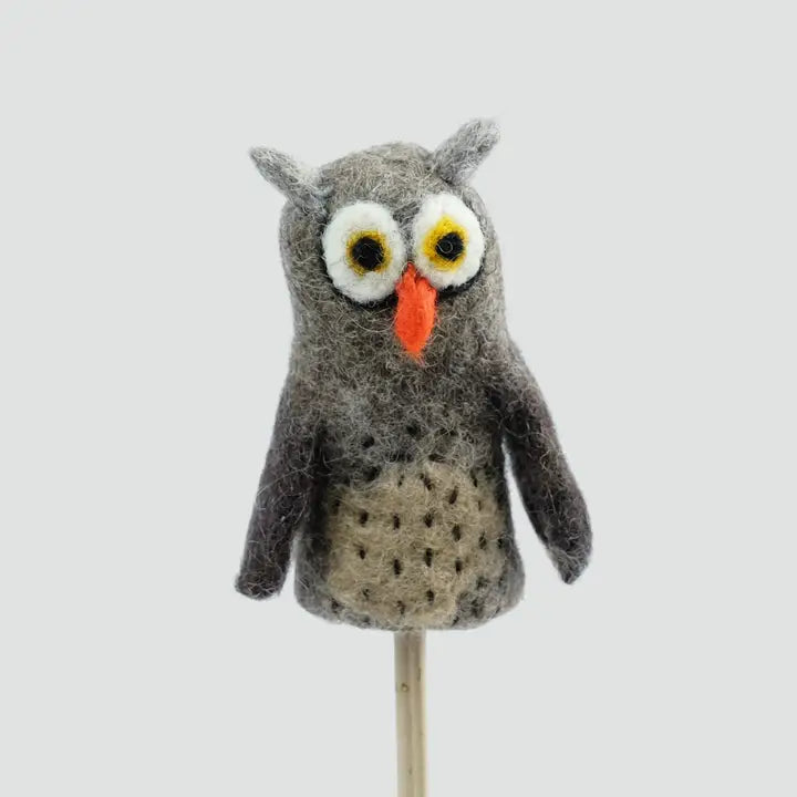 The Winding Road - Ethically-sourced Handmade Finger Puppets - Fair trade from Nepal - Ages 0+-3