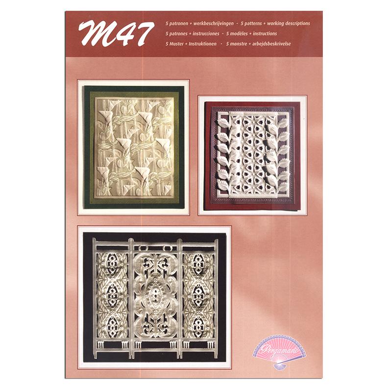 Pergamano Pattern Booklet M47 Asian White Work-1