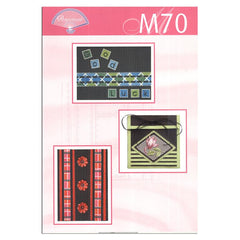 Pergamano Pattern Booklet M70 Colorful Black-1