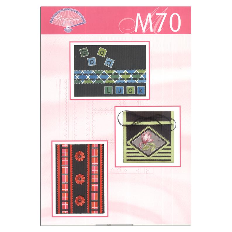 Pergamano Pattern Booklet M70 Colorful Black-1