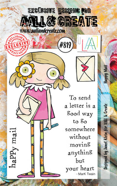 AALL and Create Stamp Set - 819 - Happy Mail-1
