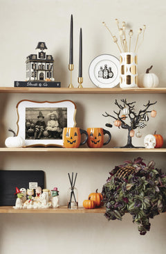 Lenox Matte Black Metal Halloween Mini Ornament Tree-5